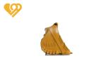 320 Excavator Bucket Wear-Resistant Yellow Attachment Heavy Equipment Spare