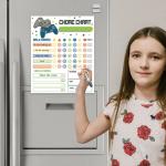 Rewritable Magnetic Refrigerator Frame Planner Magnetic Dry Erase Calendar