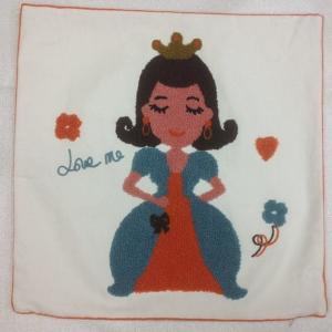 Quality Embroidery cushion cover with lovely girl design. wholesale