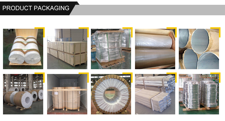 Food Grade Sheet Aluminum Foil Coil 300mm 2350mm 8011 Coated