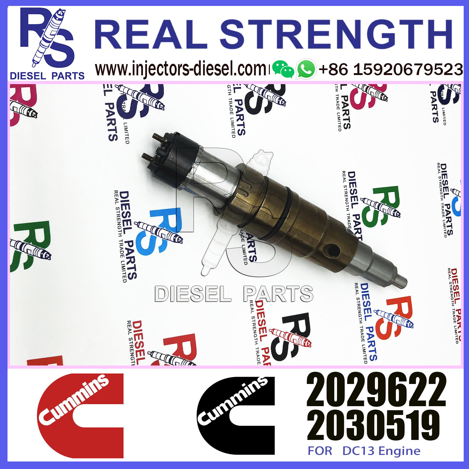 Top Repair Kit for CUMINS ISX15 XPI Injector 2029622,4326959,2057401,2086663,1933613