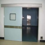 Off White Hospital Hermetically Sealed Doors Stainless Steel Material