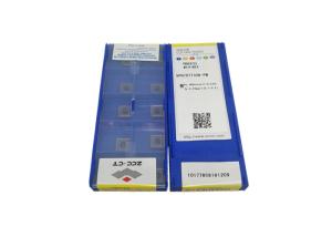Quality Purple Black ZCCCT Carbide Inserts With Optimal Chipbreaker Structure wholesale