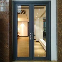 Quality Hollow Glass Aluminum Hinged Door Sound Insulation wholesale