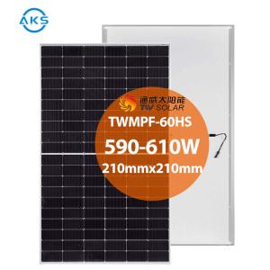 Quality 595W High Power TW Solar Panels 605W 610W 600W Monofacial Solar Panels Half Cell wholesale