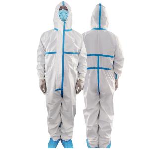 Quality Soft Texture Medical Isolation Clothing Waterproof And Well Breathable wholesale