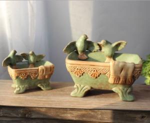 Quality Succulent Creative Bathtub Plant Flowerpots wholesale
