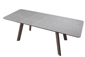 Quality Indoor Rectangular Fixed Dining Table Assembly Required wholesale