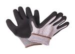 HPPE Shell Black Anti Cut Work Gloves Unisex Gender Superior Abrasion Resistance