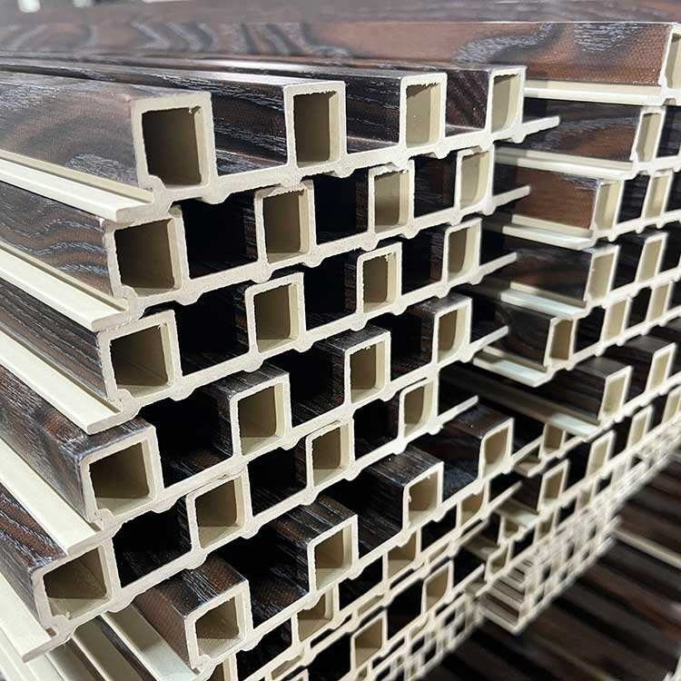 Wood Plastic Composite Interior WPC Wall Panel For Household UV Resistant