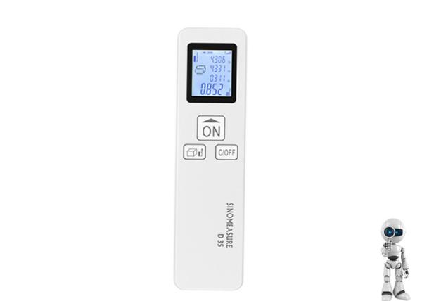 White Professional Laser Distance Gauge Precision Ranging Laser Distance