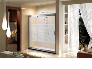 Quality LA523-006 Bathtub Glass Door Sanitary Grade High Gloss Shower Door wholesale