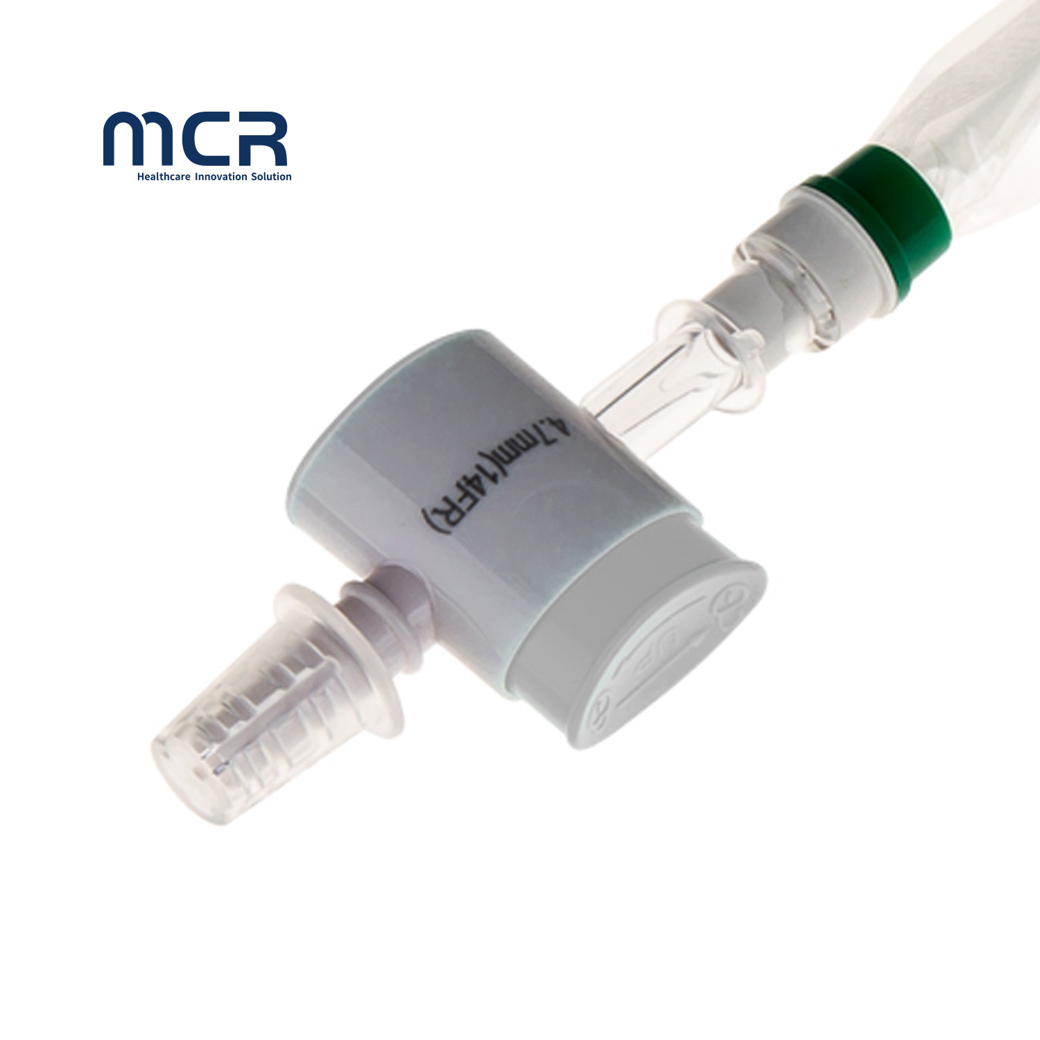 Disposable Single Lumen Push Switch Closed Suction Catheter 72H
