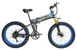 35km/H Fat Tire Folding Electric Bike Downtube Battery ROSH Approved