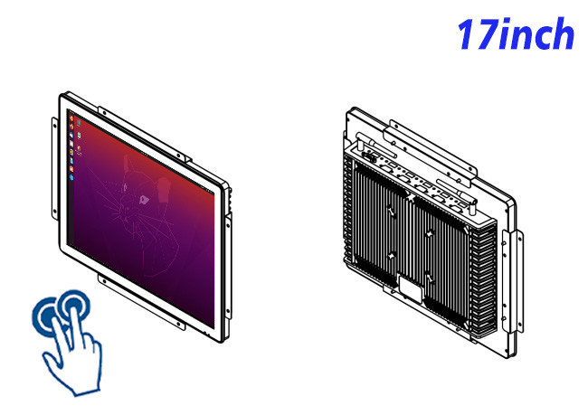 17-Inch Linux Touch Panel for Control Centers and Warehouse Dashboards