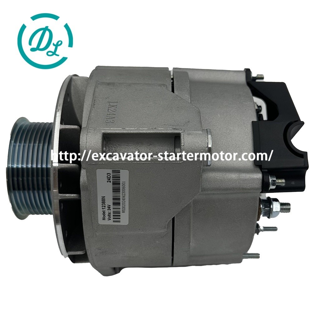 24V 100A Excavator Alternator 12388N 0120468143 0091549902 860563