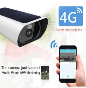 Quality Outdoor 4G Security Cameras Built in Solar Panel IP66 Waterproof wholesale