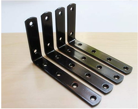Wall Mounted Floating Shelf Bracket with Easy Assembly L Type and Easy Assembly Advantage