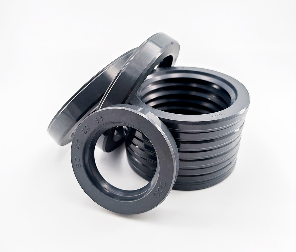 Single Lip Mechanical Seals Hydraulic Pump Oil Seal Rubber Customized Sealing