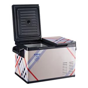 Quality 17 Kgs Portable Cosmetic Fridge for RV Trucks DC 12v 220v Household Insulin Refrigerator wholesale