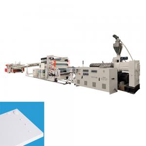 China Plastic Sheet Extrusion Machine / Pvc Sheet Extrusion Line 1220 x 2440 on sale