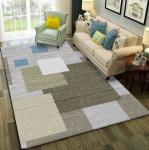 Stripping Blending Crystal Velvet Living Room Floor Carpets Modern Simple North