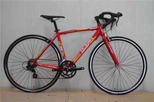 Quality Made in China red steel 540mm frame 700c thin tube road bicycle/bicicle with Shimano 14 speed wholesale