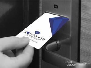 Quality Hotel Door ISO 15693 Rfid Card Matte Finishing With Chip 85.5 * 54mm wholesale
