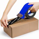 Custom Colored Eco Friendly Degradable Gummed 3 Inch Printed Parcel Package