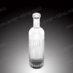 Frosting Surface 700ml Single Glass Bottle For Liquor