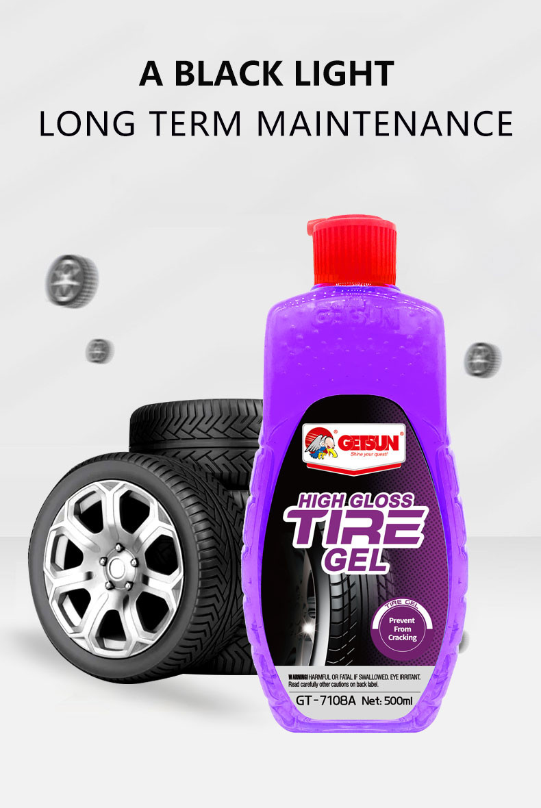 Waterproof Polymer Car Tire Gel Shine Bulk Anti Aging OEM