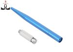 Stainless Steel Light Blue Manual Tattoo Pen Permanent Makeup Hairstroke Hand