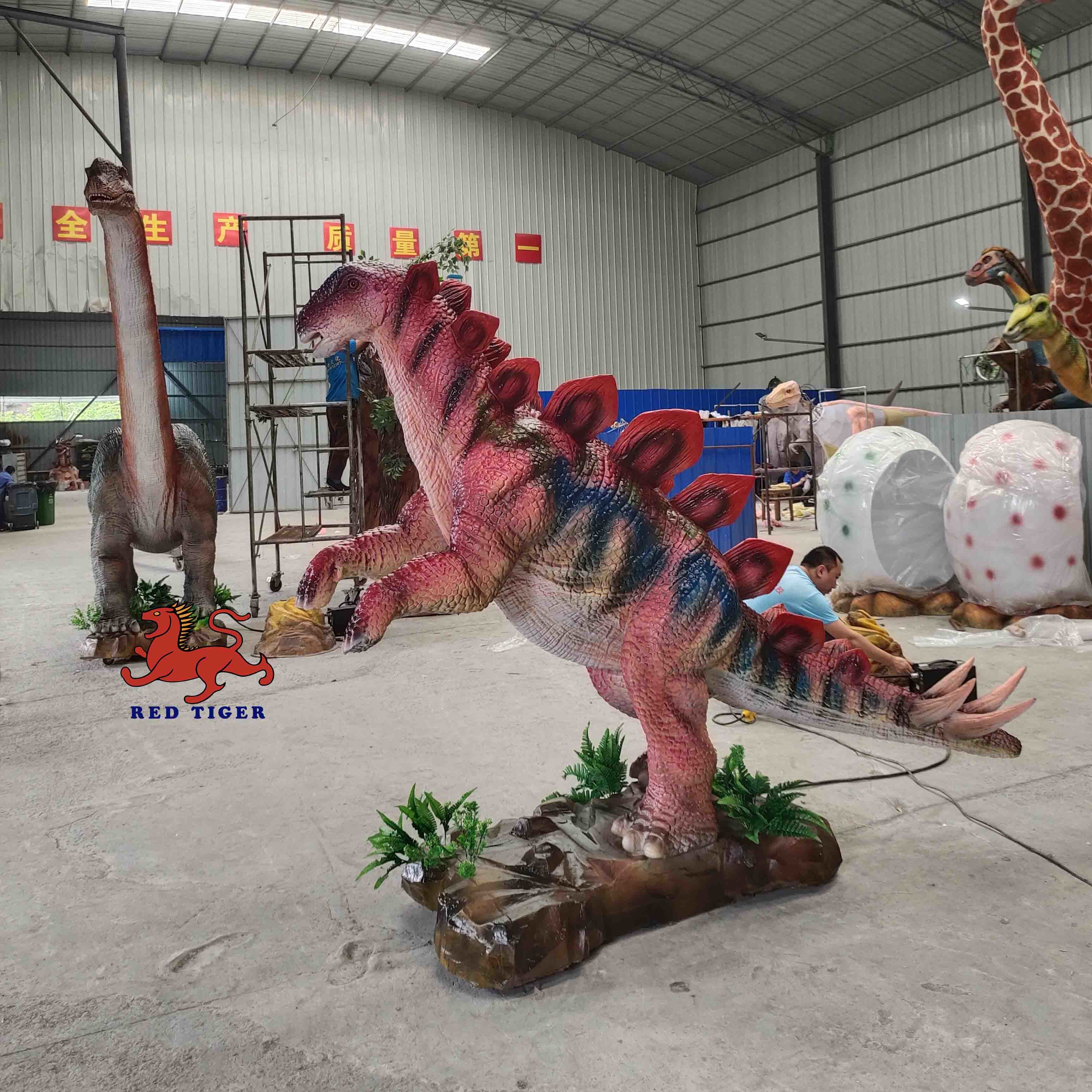 Life Size Animatronic Dinosaur Custom Handmade Jurassic World Dinosaur