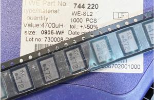 4.7mH 100KHz 2 Line SMD Common Mode Choke Filter 744220 WE-SL2 20KOhm