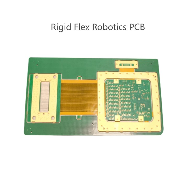 Polyimide FR4 Rigid Flex PCB SMT Fabrication For Smart Locks Security Cameras