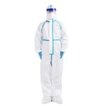 Comfortable Medical Disposable Protective Suit Breathable Anti - Static