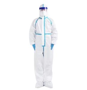 Quality Comfortable Medical Disposable Protective Suit Breathable Anti - Static wholesale