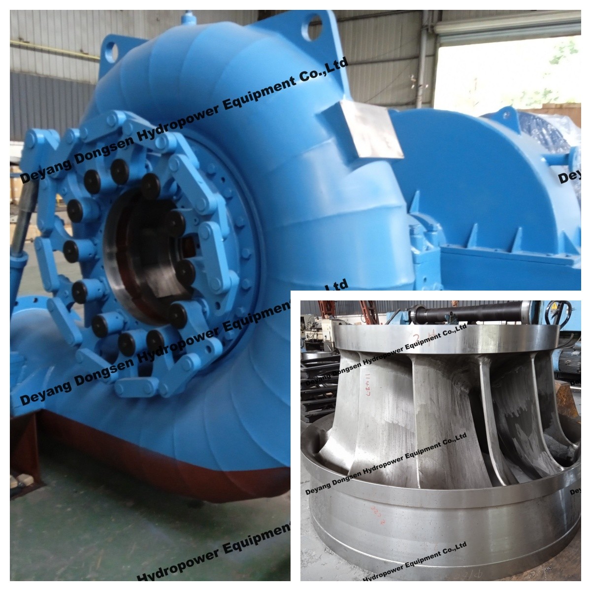Automatic Control Static Silicon Excitation Water Turbine Generator With Speed Range Of 450-1000RPM
