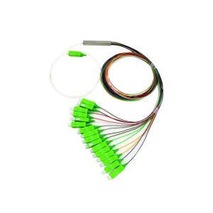 Quality Well Distribution 1x16 PLC Splitter With Abs Box Environmentally Stable wholesale