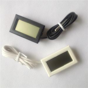 Quality LCD Display Accurate Refrigerator Thermometer / Fridge Temperature Thermometer wholesale