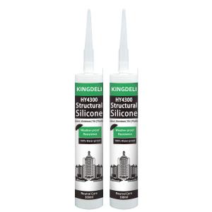 Quality Flexible Stone Structural Silicone Sealant Waterproof With Clear Black Grey Color wholesale