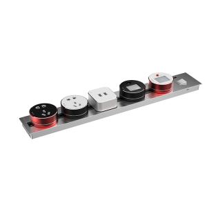 Quality Electrical Universal Rail Power Track Socket Outlet For Wall Light Removable wholesale