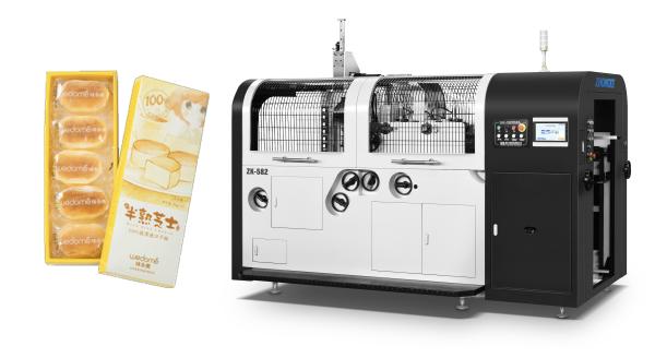Cheap Powerful Jewellery Box Making Machine , Paper Shoe Box Making Machine for sale