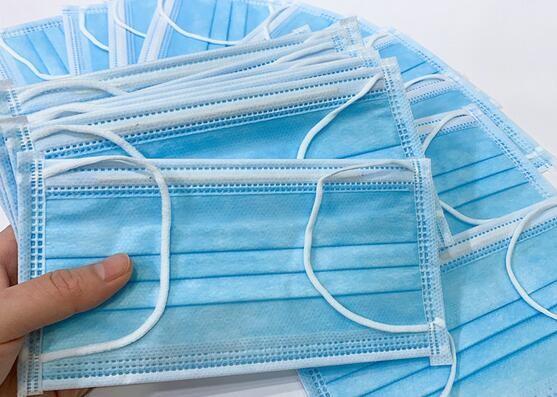 Antiviral Disposable 3 Layer Face Mask Suitable For Outdoor Indoor Industrial