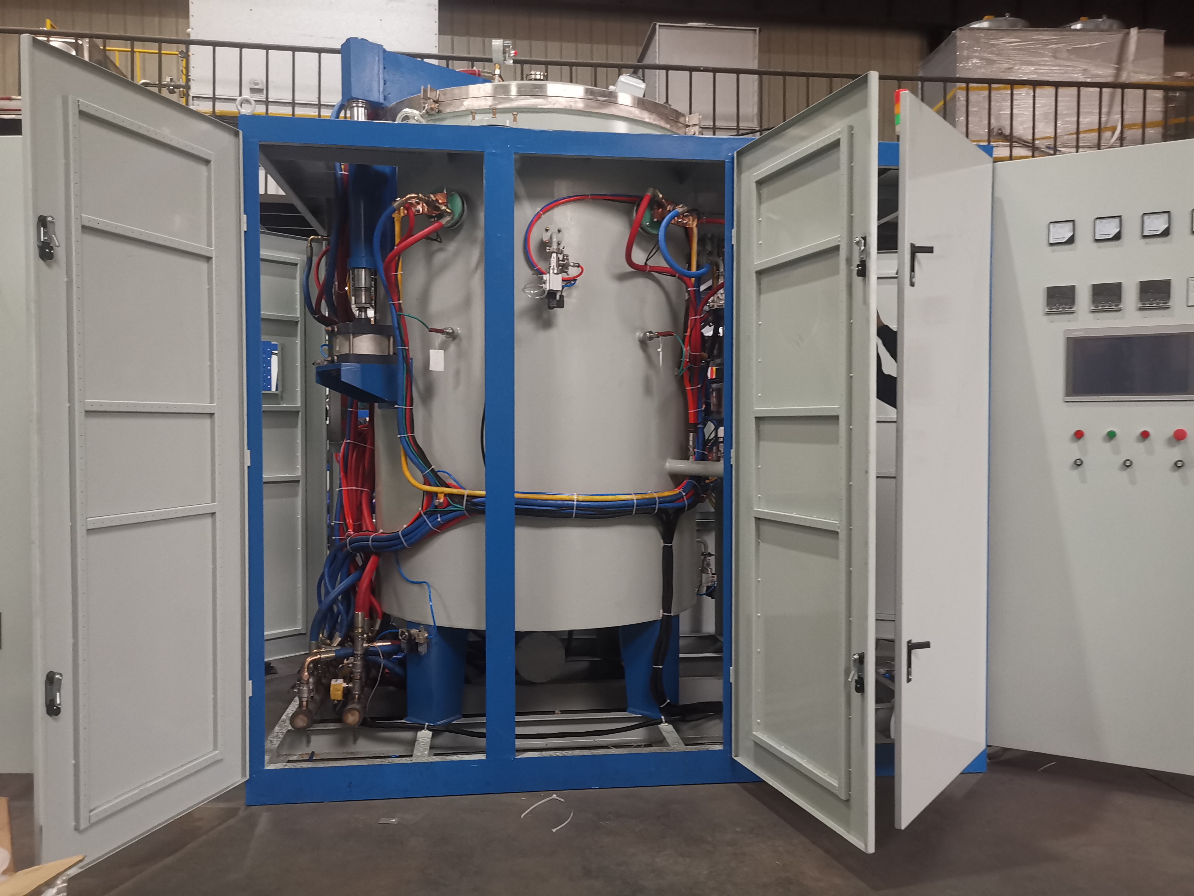 Argon Atmosphere Protection Graphite Crack Furnace With Different Temperature Zones