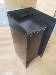 Large Capacity Steel Outdoor Mail Box with Post Mount and Rust Proof Steel