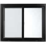 Wind Resistance Commercial Aluminum Sliding Windows 6063 T5
