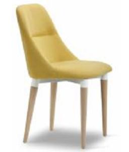 Quality yellow North Europe style banquet dining chair furniture wholesale