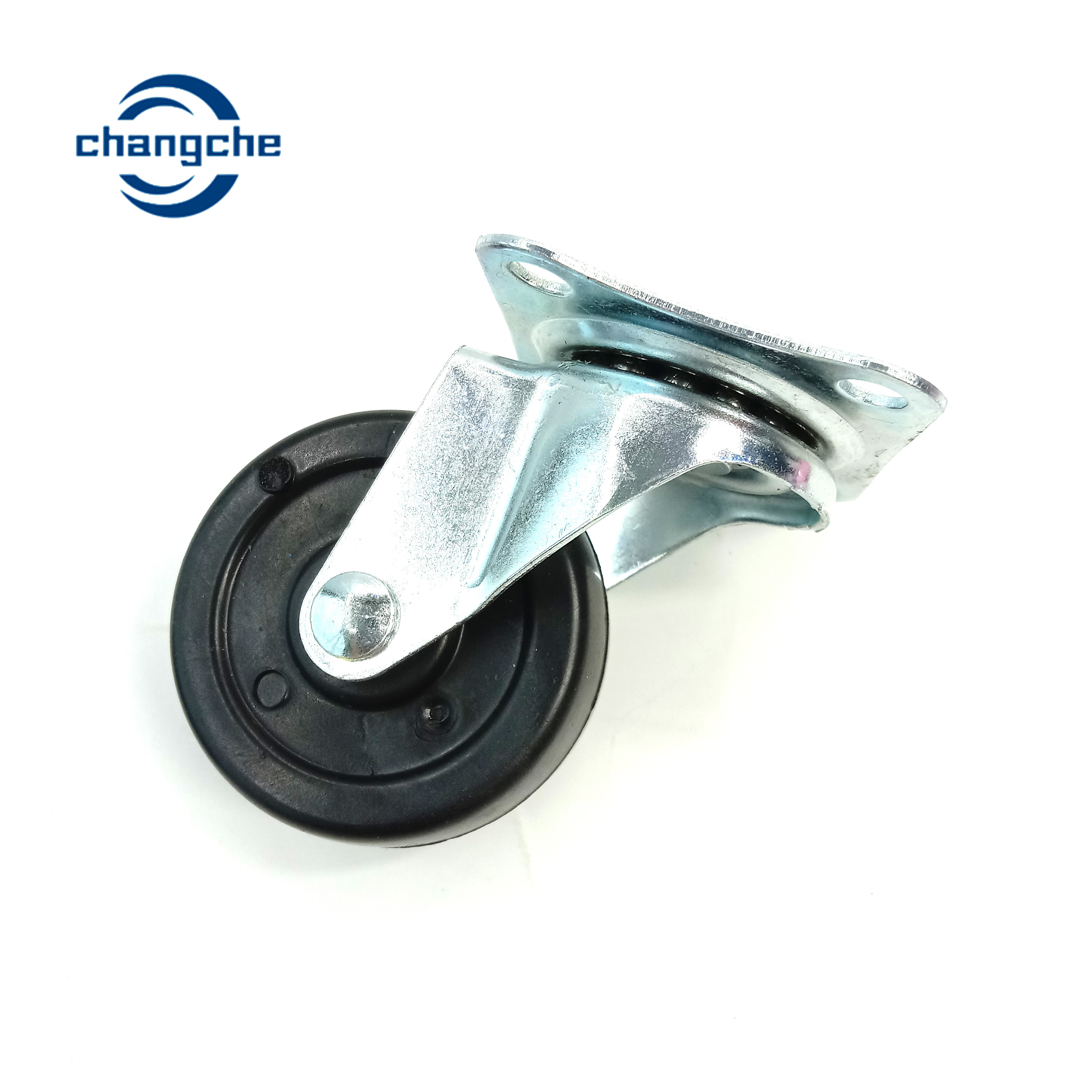 Heavy Duty Industrial Rubber Swivel Trolley Caster Wheels PVC Furniture Castors Wheels