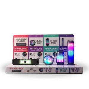 Quality Favre Waterproof Speaker Display Stand , Antiwear LED Table Top Display Stands wholesale